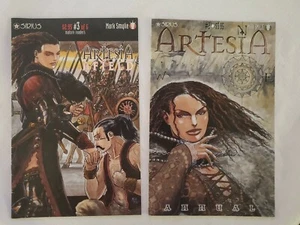 Libro de cómics muy finos de Artesia Annual (Sirius) #2 y Artesia Afield #3 - Imagen 1 de 4