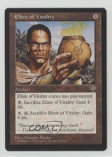 1996 Magic: The Gathering - Mirage Elixir of Vitality #ELVI 1ek
