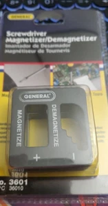 Screwdriver  Magnetizer /Demagnetizer 3601 General Tools - 2" x 2" Pro Grade - Picture 1 of 4