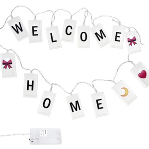 Guirlande Lumineuse LED à Lettres Interchangeables pour Décoration Soirée - Bild 1 von 8