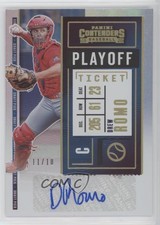 2020 Panini Contenders Draft Pick 2 Playoff Ticket /18 Drew Romo #DPT2-DR Auto