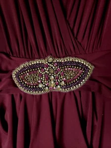 David Meister Womens Halter Dress Wedding Swing Dance Party Cocktail Size 4 - Picture 1 of 6