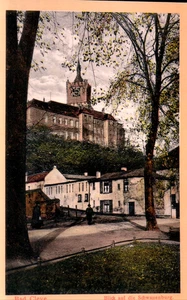 AK KLEVE Blick a. d. Schwanenburg, Weg/Straße 1917 - Picture 1 of 1