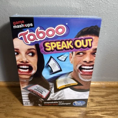 Taboo/Speakout: A Mashup of Two Classic Games Twice as Much Fun By Hasbro Gaming - Image 1 of 2