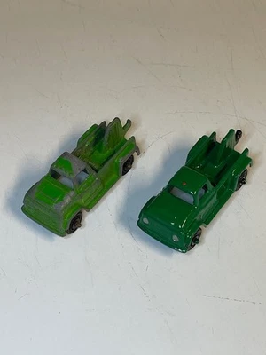TOOTSIETOY DIECAST TOW TRUCKS. BEFORE AND AFTER REFURBISHED. - Image 1 of 3