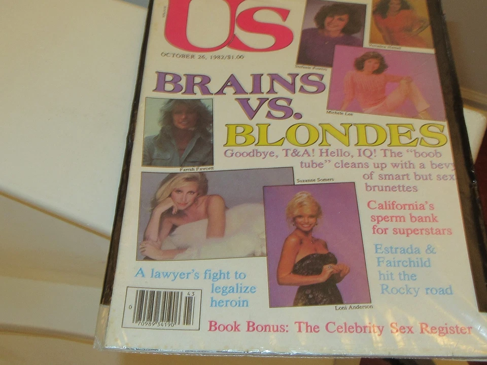 Stephanie Powers , Veronica Hamel ,Michele Lee  , US Magazine , Oct. 26 , 1982 - Image 1 of 1