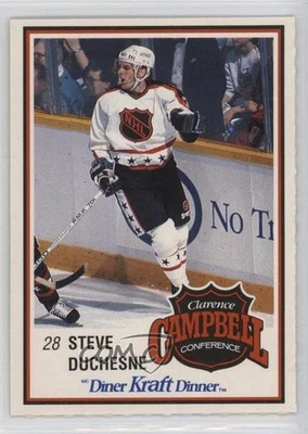 1989-90 Kraft Dinner Food Issue Steve Duchesne #58 - Image 1 of 2