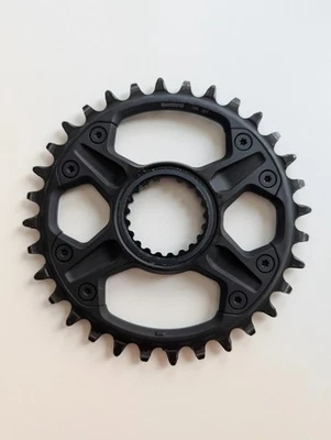 Shimano Deore FC-M6100-1 Direct Mount Chainring - 32t, 12-Speed, Black - Image 1 of 2