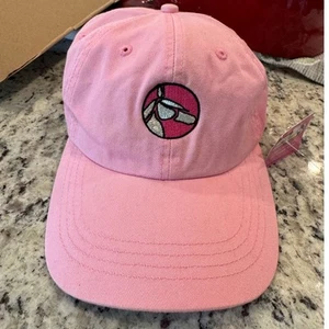 Horse of Course Girl Hat Pink NEW Equestrian Adjustable Strap Fabric Youth Cap - Picture 1 of 12