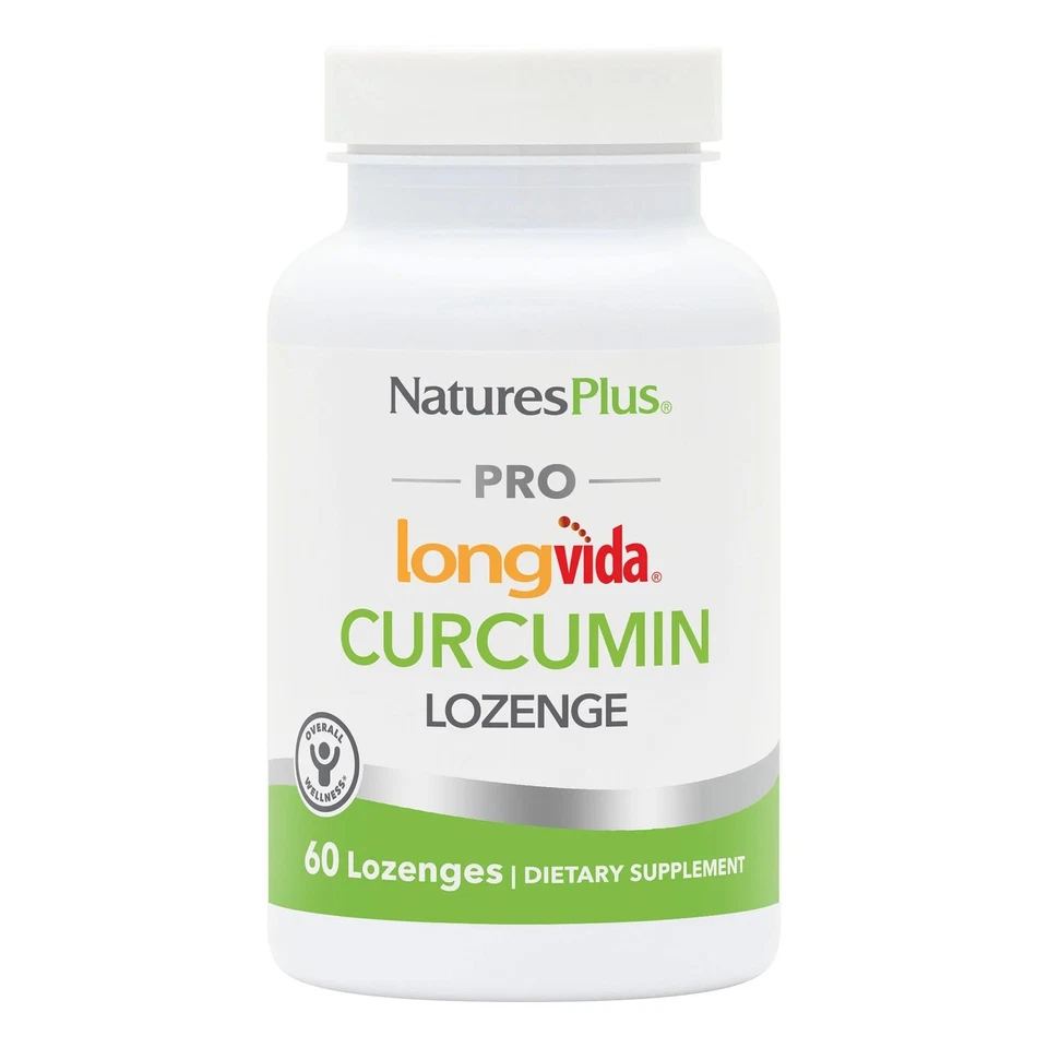 Pastilhas Nature's Plus Pro Longvida curcumina-500mg 60 - Imagem 1 de 1