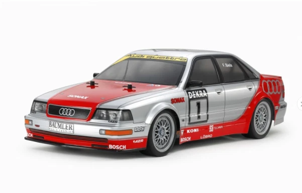 Tamiya 1:10 RC Audi V8 1992 Tourenwagen (TT-02) - Bild 1 von 1