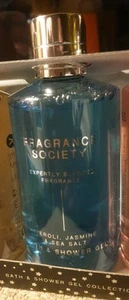 M&S Fragrance Society 265ml Neroli Jasmine & Sea Salt Bath & Shower Gel New - Picture 1 of 6