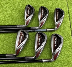 Callaway DIABLO EDGE Iron Set 6pcs 5-6-7-8-9-P FLEX UI Diablo Steel RH Men Exc++ - Picture 1 of 24