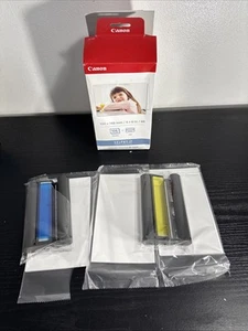 New Canon KP-108IN Selphy 4x6 Color Ink Paper Set 108 Sheets 3115B001 +Extra Set - Picture 1 of 15