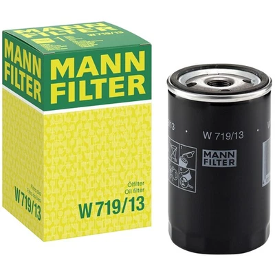 MANN-FILTER W 719/13 Filtre à huile convient pour MERCEDES-BENZ 190 (W201) - Photo 1/4