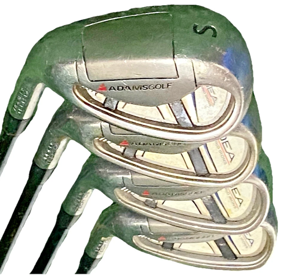 Adams Idea Tech OS Juego de Hierro para Mujer 8-PW, SW LH 50G HL Grafito para Damas Nuevas empuñaduras Foto 1 de 4