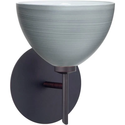 Aplique de pared Besa Lighting 1SW-4679TN-LED-BR Brella bronce Foto 1 de 2