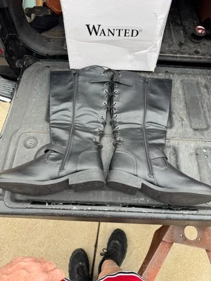 Wanted Lady Luck Knee High Riding Boots. Size 10M  - Image 1 of 4