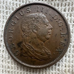 UK 1813 British Colony of Essequibo Guyana One Stiver Copper Coin 18.6g - Picture 1 of 5