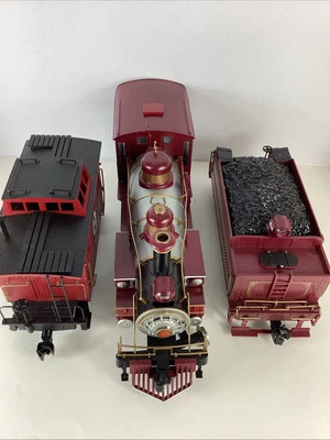 Bachmann G Scale Big Haulers THUNDERBOLT EXPRESS Locomotive & 2 Tender Untested* - Image 1 of 4