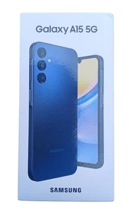 Samsung Galaxy A15 5G 128GB Metro von T-Mobile blau Handy werkseitig versiegelt - Bild 1 von 1