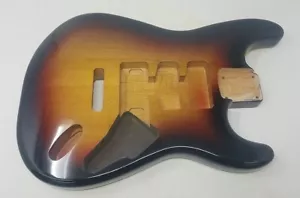Allen Eden Ash Wood Body HSH for S-Style Guitar 3-Tone Sunburst - Picture 1 of 2