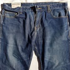 DRIZA-BONE Finch Utility Jeans Size 38 inch Drizabone Blue Cotton Denim