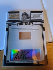 2005 Prime Patches portraits  Game Used Bat Auto Austin Kearns #150