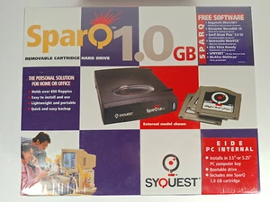 Syquest Sparq 1.0 GB Internal Removable Cartridge Hard Drive Storage 3.5" New - Photo 1/7