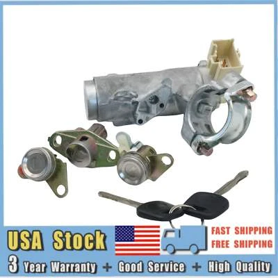 New Complete Set Door Lock Ignition Switch Fit For Toyota RAV4 1998-2000 US - Image 1 of 4