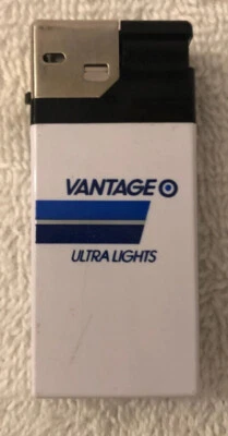 Vantage Ultra Light Cigarettes White Disposable Lighter - Image 1 of 4