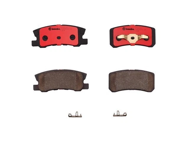 Rear Brake Pad Set For 2008-2011 Mitsubishi Lancer 2009 2010 QK793BH - Image 1 of 1