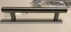 A Lot of Five 168303 Franklin Brass 3-3/4 in. (96mm) Stainless Steel Bar Pull - Picture 1 of 5