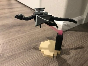 Mattel Minecraft Dragon Set with Stand (nobox) - Picture 1 of 8