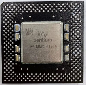 Intel Pentium MMX Processor SY060 200MHz Socket Socket 7 66MHz - Picture 1 of 2
