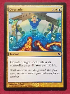 Magic The Gathering DUEL DECKS VENSER VS KOTH OVERRULE blue/white card MTG - Picture 1 of 2