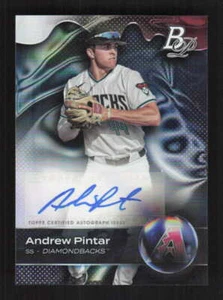 Andrew Pintar 2023 Bowman Platinum Top Prospects Auto #TOP-98 - Bild 1 von 2
