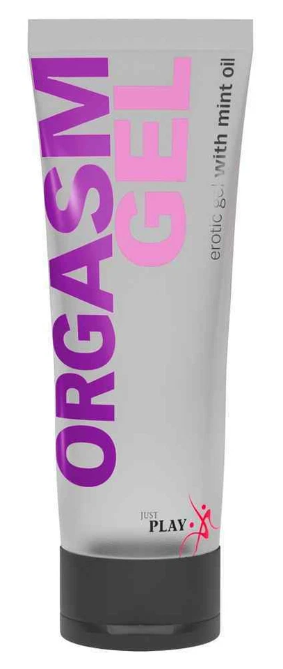 Just Play Orgasm Gel 80 ml Intim Massage Erotik Klitoris Minzöl Vegan.