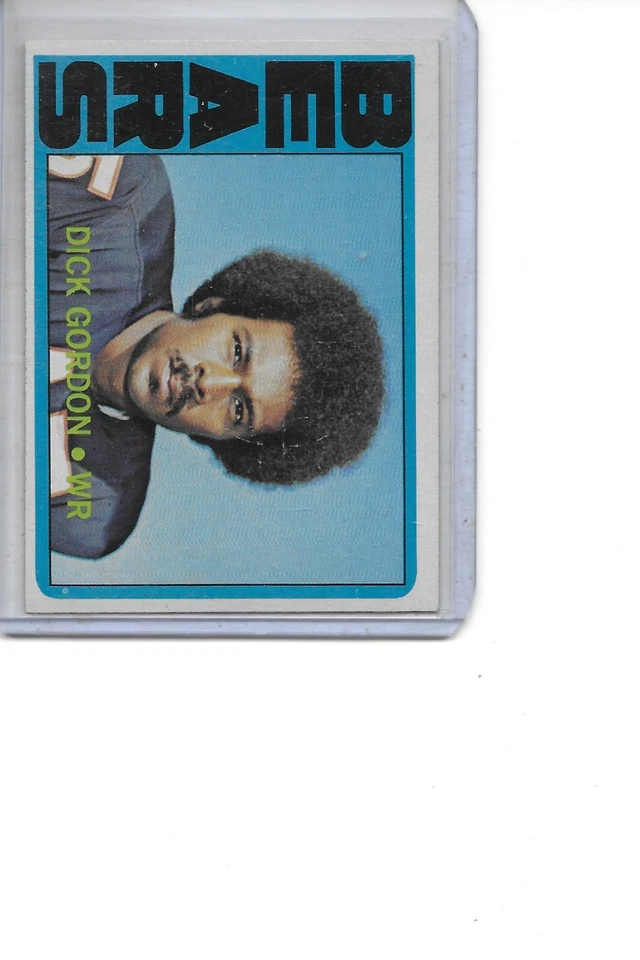 1972 Topps Dick Gordon Chicago Bears Football Card #223 - Image 1 of 1