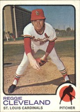 1973 Topps St. Louis Cardinals Baseball Card #104 Reggie Cleveland - NM-MT