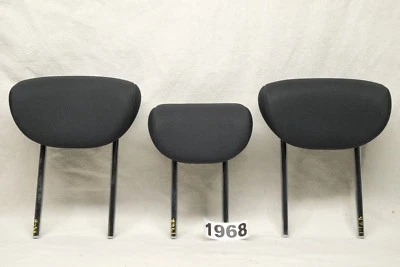 Kia Rondo Headrest Rear Back Set Black Cloth Odor Free 2011-2007 OEM 1968 - Image 1 of 4