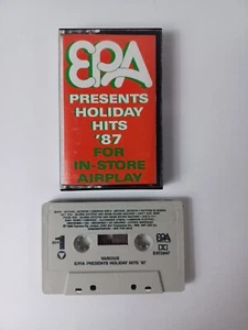 EPA Presents : Holiday Hits '87 for In-Store Airplay VTG Cassette REO Europe MJ - Picture 1 of 6