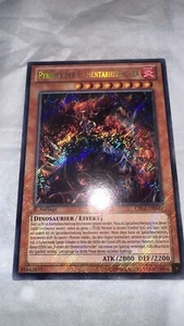 Yugioh Misprint German Pyrorex the Elemental Lord w/Spellbook Master CBLZ-DE040 - Picture 1 of 2