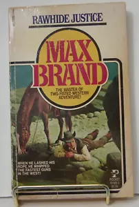 Rawhide Justice von Max Brand (1985, Massenmarkt) Western 1019 - Bild 1 von 3