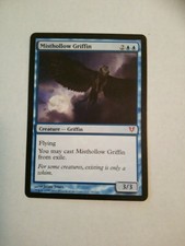 Magic the gathering Card. Misthollow Griffin. Avacyn restored. Griifin