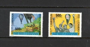 R7966 Camerún 1979 travesía transatlántica en globo 2v.   MLH - Imagen 1 de 1