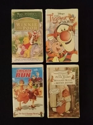 Many Adventures Of Winnie The Pooh, Tigger Movie, Chicken Run, Tale Of Peter... Foto 1 de 4