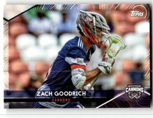 2022 Topps Premier Lacrosse League - Zach Goodrich #61 RC - Picture 1 of 2