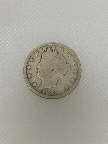 1883 With Cents V Nickel E2 Cover