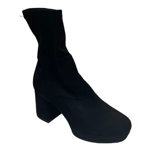 SCARPE TRONCHETTO DONNA LORENZO MARI LOR1218 PELLE NERO ORIGINALE AI - Picture 1 of 6